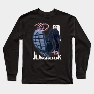 3D jungkook Long Sleeve T-Shirt